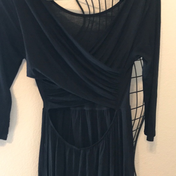 Black high-low dress - Picture 4 of 4